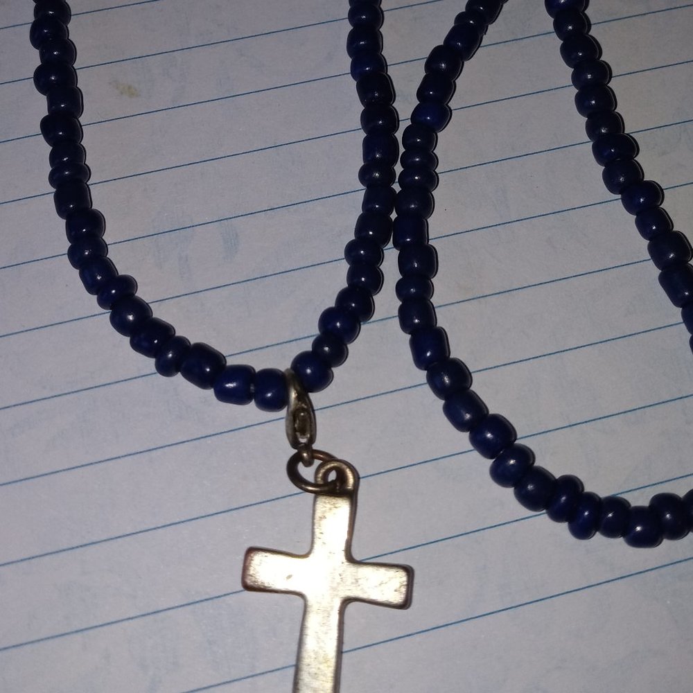 Necklace or a decoration for your car or can make a nice gift.